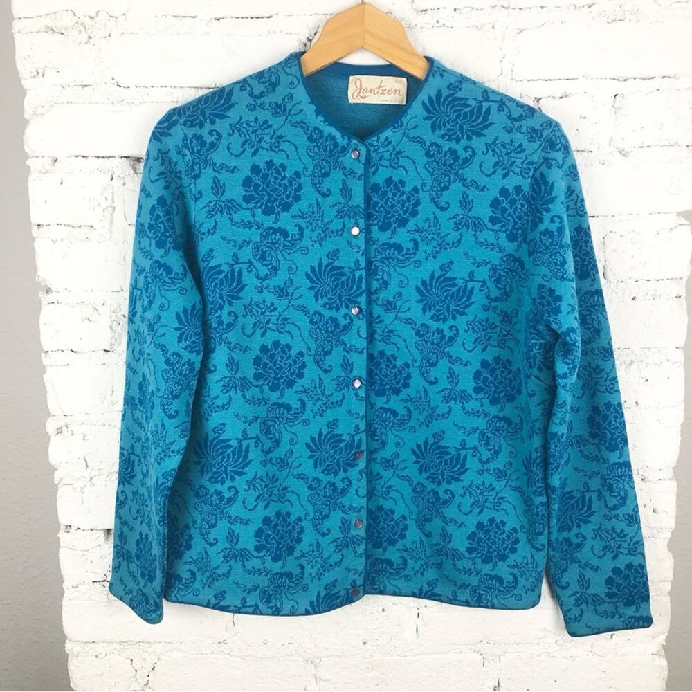 Vintage 60’s Jantzen Women’s Floral Outfit 2 Piece Set
